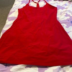 outdoor Voices Exercise Dress in Red